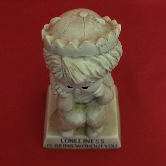 VTG R & W Berries Co Figurine Loneliness is Being Without You 1971 - Picture 4 of 12